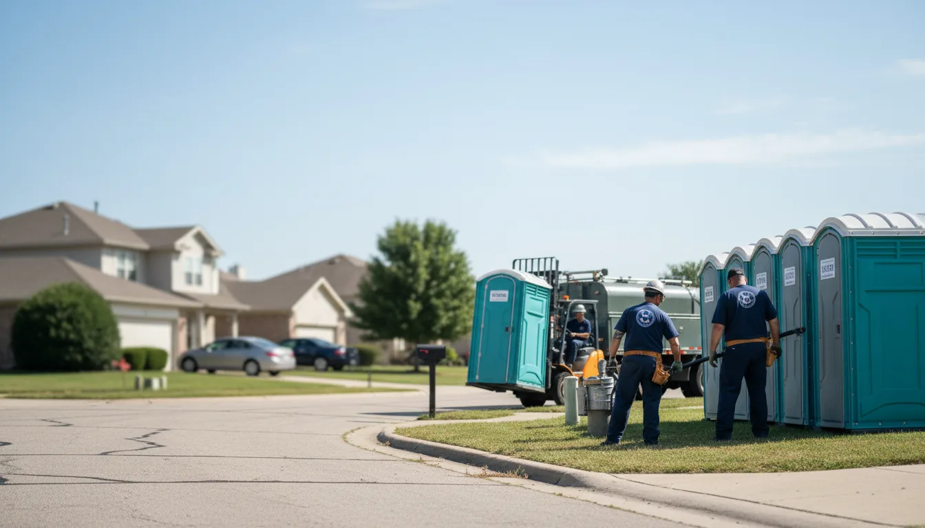 Porta Potty Rental in Addison, TX near me